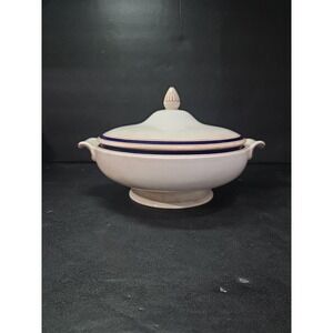 Antique BRISTOL Pountrey & Co. LTD. Covered Serving Dish/Tureen ~ England